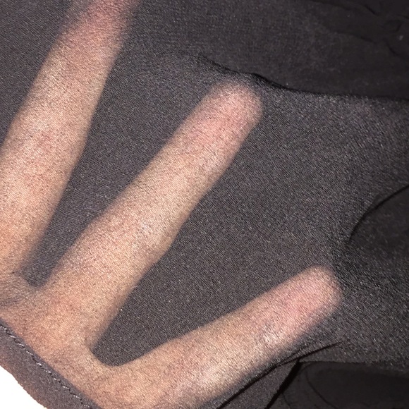 Forever 21 Black Sheer Top - Picture 2 of 2